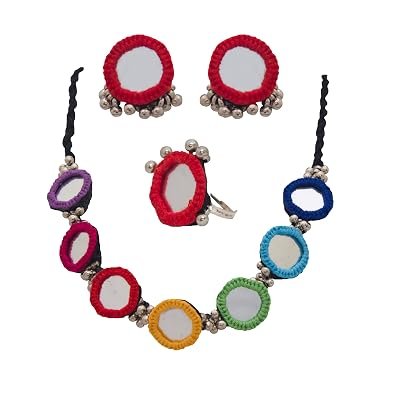 adjustable choker necklace full set 01