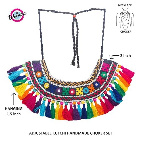 boho embroidered bib necklace 02 boho embroidered bib necklace 02