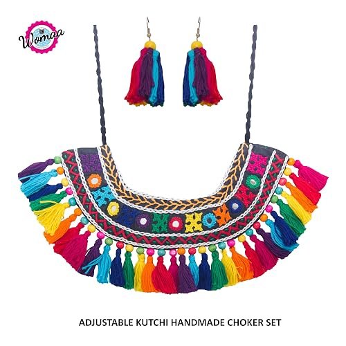 boho embroidered bib necklace 04 boho embroidered bib necklace 04