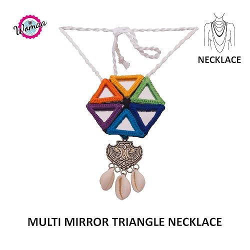 handmade triaangle mirror work 02 handmade triaangle mirror work 02