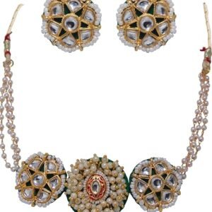 kundan choker necklace set 01