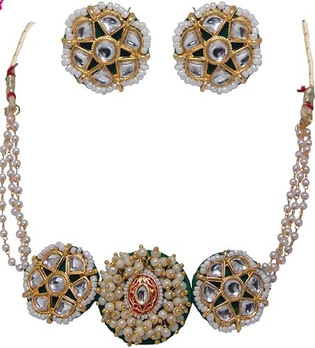 kundan choker necklace set 01 kundan choker necklace set 01