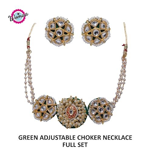 kundan choker necklace set 04 kundan choker necklace set 04
