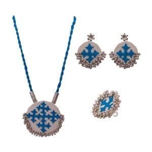 kutchhi handwork necklace set 01