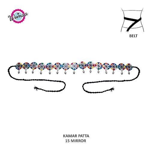 mirror work kamarband with pearl 02 mirror work kamarband with pearl 02