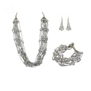 pearl thread necklace set 01