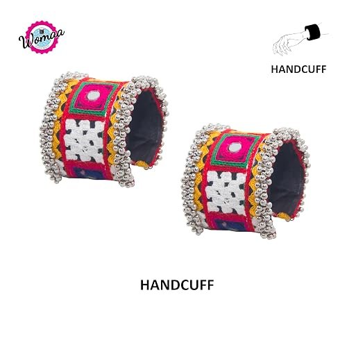 traditional handcrafted mirror lace work handcuffs 02 traditional handcrafted mirror lace work handcuffs 02