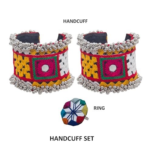 traditional handcrafted mirror lace work handcuffs 06 traditional handcrafted mirror lace work handcuffs 06